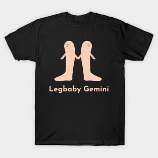 Legbaby Gemini | Zodiac | Cute | Funny | Weird | Gift | Minimalist | Star Sign | Astrology | T-Shirt